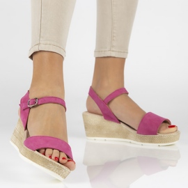 Sandalias Filippo DS1330/20 Fh Fucsia rosado 2