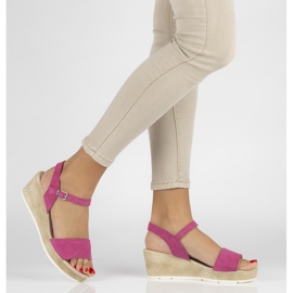 Sandalias Filippo DS1330/20 Fh Fucsia rosado 4
