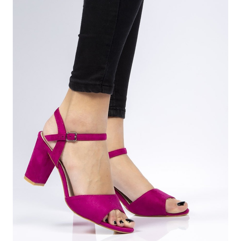 Sandalias Filippo DS777/20 Fh Fucsia rojo rosado 2