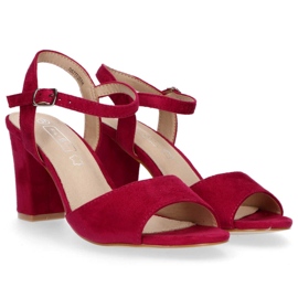 Sandalias Filippo DS777/20 Fh Fucsia rojo rosado 1