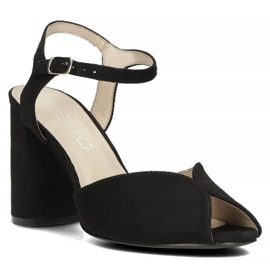 Sandalias Filippo DS1282/20 Bk Negro 3