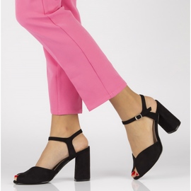 Sandalias Filippo DS1282/20 Bk Negro 5