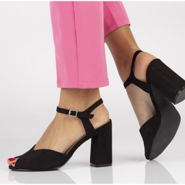 Sandalias Filippo DS1282/20 Bk Negro 6