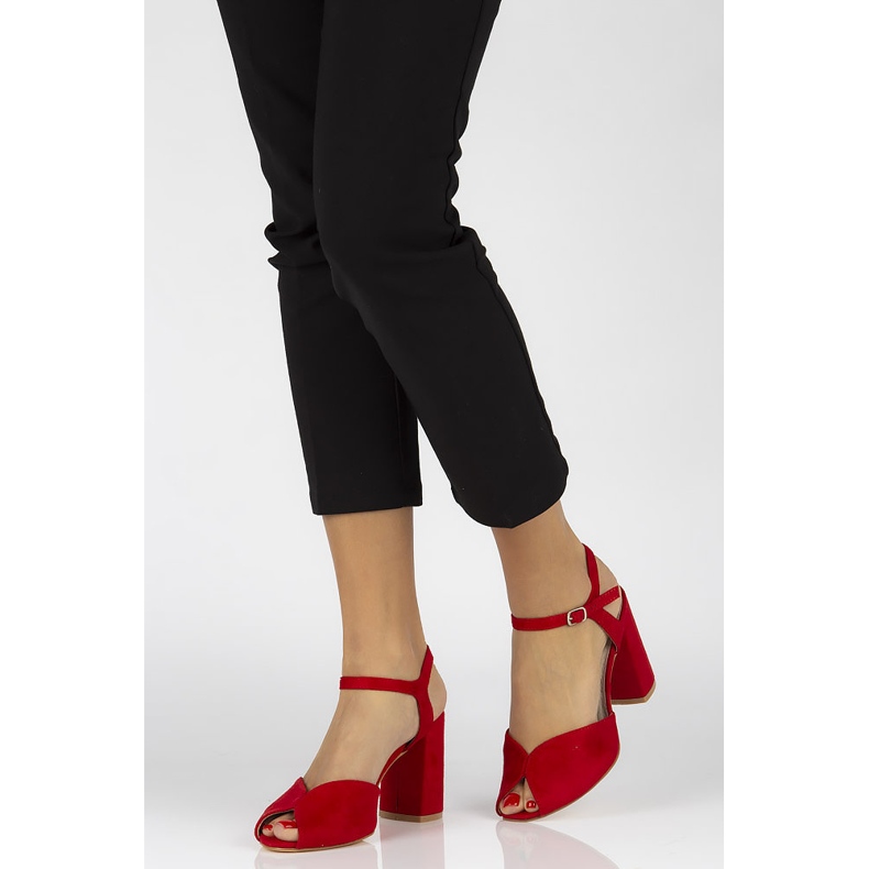 Filippo DS1282 / 20 Rd Sandalias rojas rojo 1