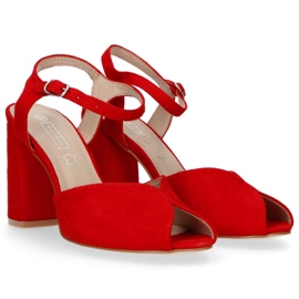 Filippo DS1282 / 20 Rd Sandalias rojas rojo 5