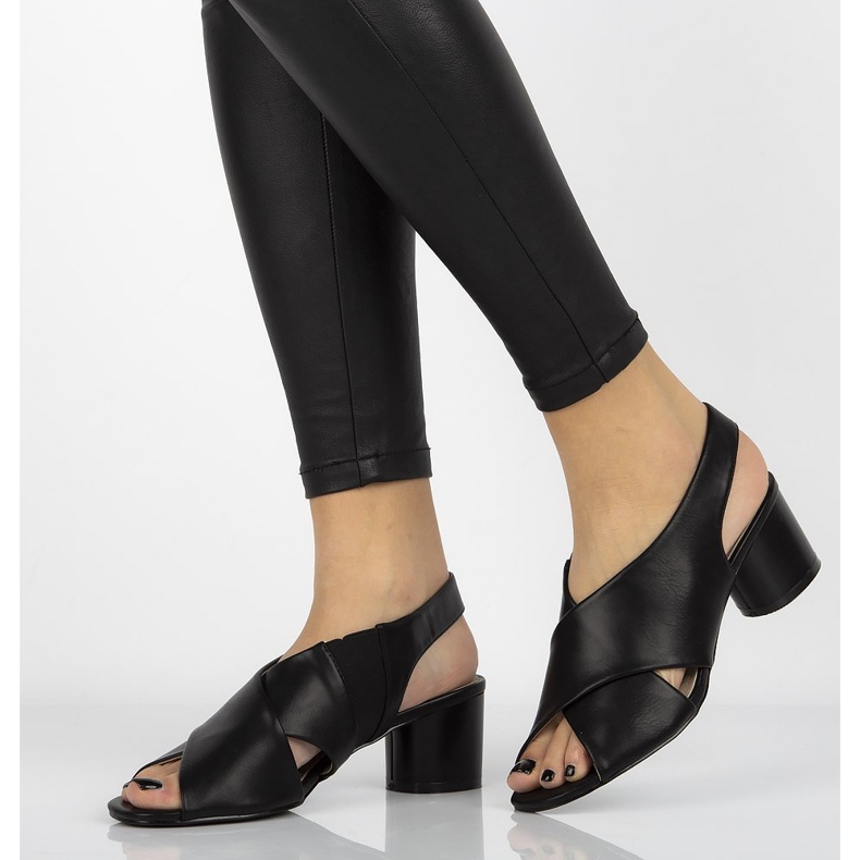 Filippo DS1290/20 Bk sandalias negras negro 2 Filippo DS1290/20 Bk sandalias negras negro 2