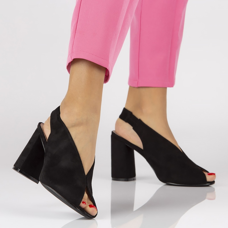 Sandalias Filippo DS1292/20 Bk Negro 1