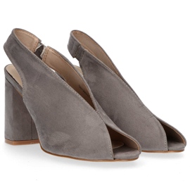Sandalias Filippo DS1292 / 20 Gr gris 5