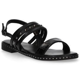 Filippo DS1240 / 20 Bk Sandalias negras negro 1 Filippo DS1240 / 20 Bk Sandalias negras negro 1