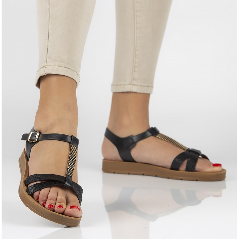 Sandalias Filippo DS802/20 Bk Negro 2 Sandalias Filippo DS802/20 Bk Negro 2