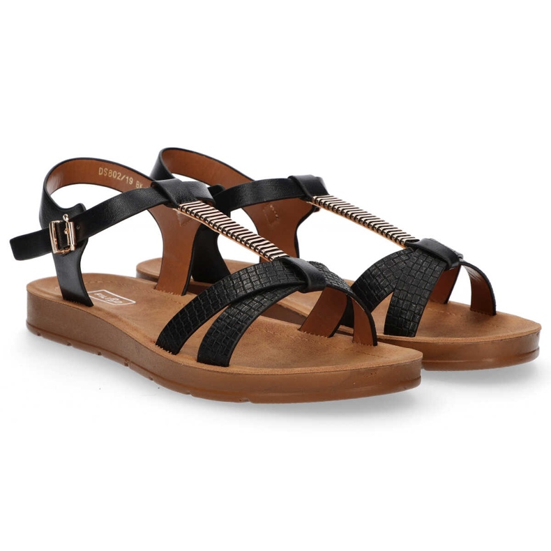Sandalias Filippo DS802/20 Bk Negro 1 Sandalias Filippo DS802/20 Bk Negro 1
