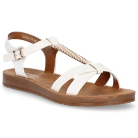 Filippo DS802 / 20 Wh Sandalias blancas blanco marrón 2 Filippo DS802 / 20 Wh Sandalias blancas blanco marrón 2