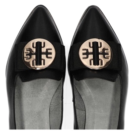 Zapatos Filippo 1344 Oro grano negro 10