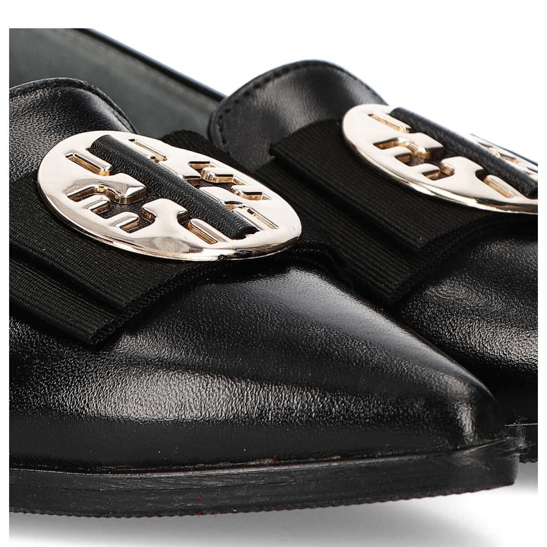 Zapatos Filippo 1344 Oro grano negro 2