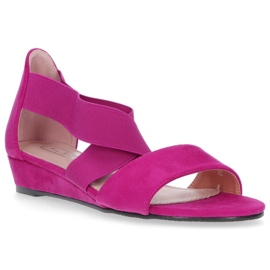 Sandalias Filippo DS1363/20 Fh Fucsia púrpura rosa 2