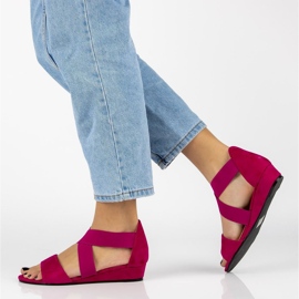 Sandalias Filippo DS1363/20 Fh Fucsia púrpura rosa 1