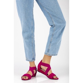 Sandalias Filippo DS1363/20 Fh Fucsia violeta rosado 3