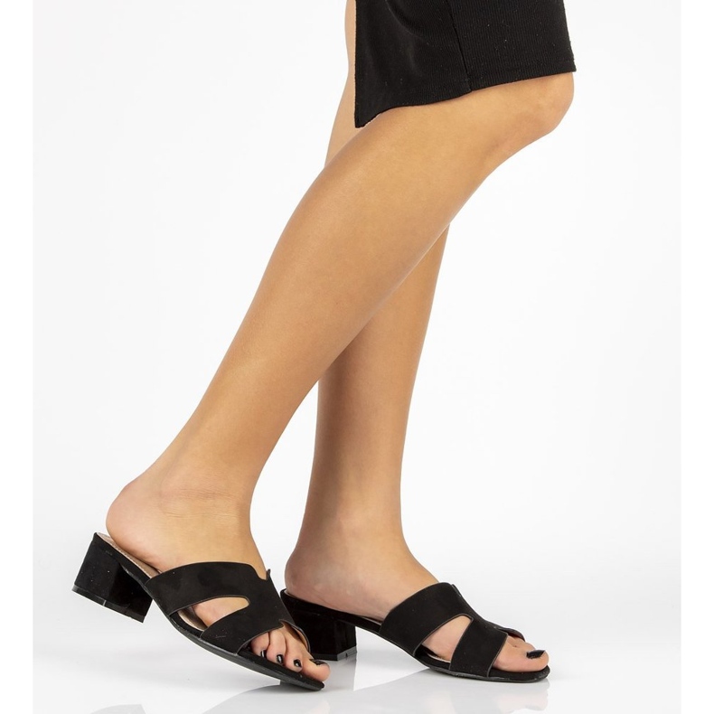 Pantuflas Filippo DK1358/20 Bk negro 1