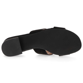 Pantuflas Filippo DK1358/20 Bk negro 3