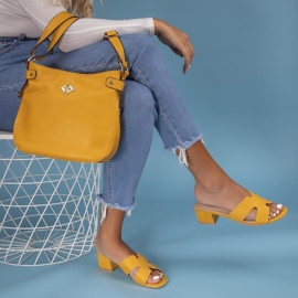 Filippo DK1358 / 20 Yl pantuflas amarillo 8