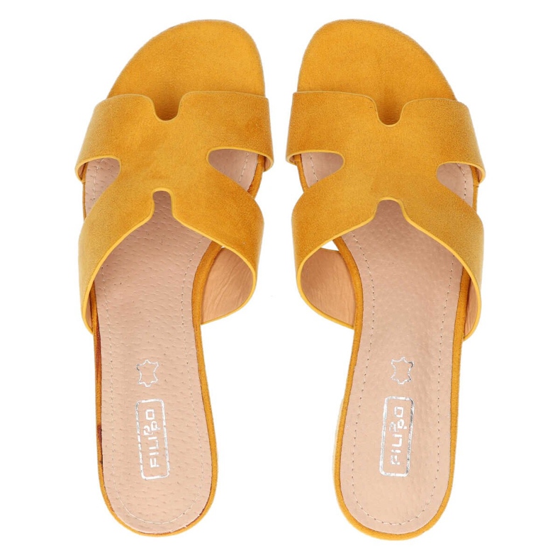 Filippo DK1358 / 20 Yl pantuflas amarillo 1