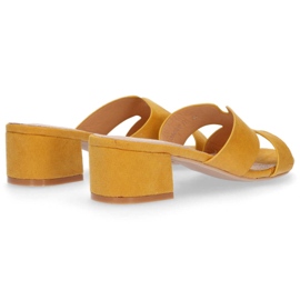 Filippo DK1358 / 20 Yl pantuflas amarillo 2