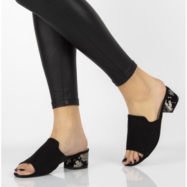 Pantuflas Filippo DK1359/20 Bk negro 1