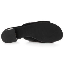 Pantuflas Filippo DK1359/20 Bk negro 5