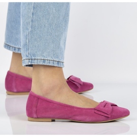 Bailarinas de cuero Filippo DP1329/20 Fh rosa rosado 4