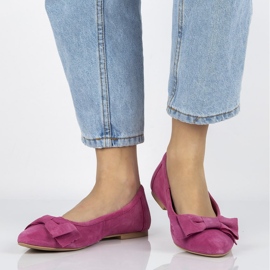 Bailarinas de cuero Filippo DP1329/20 Fh rosa rosado 5