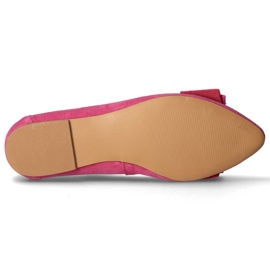 Bailarinas de cuero Filippo DP1329/20 Fh rosa rosado 9
