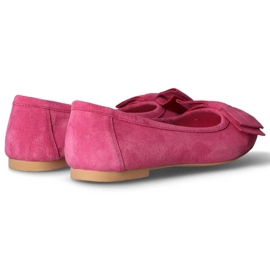 Bailarinas de cuero Filippo DP1329/20 Fh rosa 1
