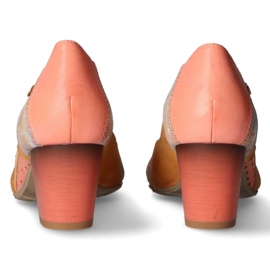 Zapatos de salón Filippo 04443-28/00-5 Naranja Beige 4