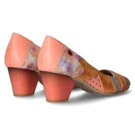 Zapatos de salón Filippo 04443-28/00-5 Naranja Beige 5