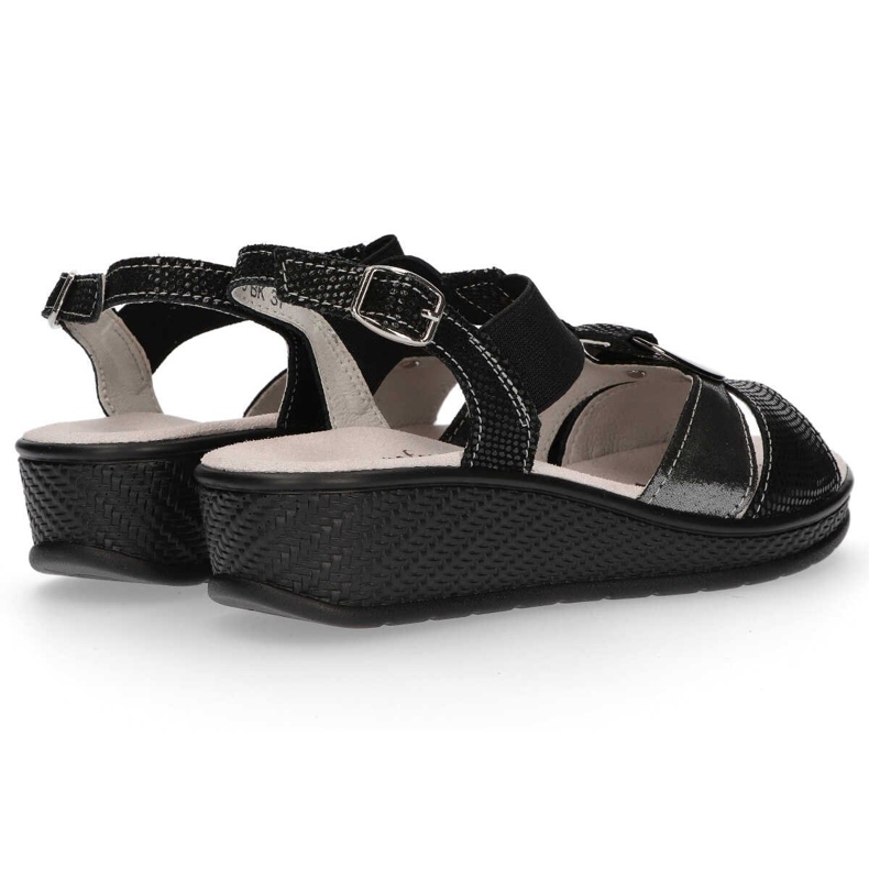 Sandalias Filippo DS1417/20 Bk Negro 1