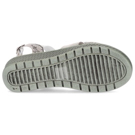 Sandalias Filippo DS1417/20 Si Plata gris 1