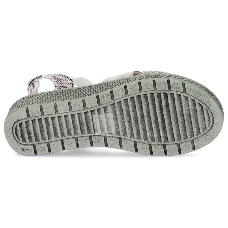 Sandalias Filippo DS1417/20 Si Plata gris 1