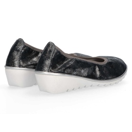 Zapatos de cuero Filippo DP046/18 Nv Fl azul marino negro 6