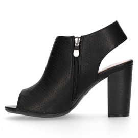 Filippo DBT44 / 16 Bk Sandalias negras negro 4