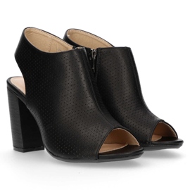 Filippo DBT44 / 16 Bk Sandalias negras negro 6