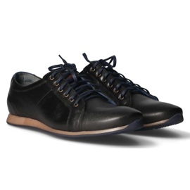 Zapatos Filippo 1730 negros D-4 2