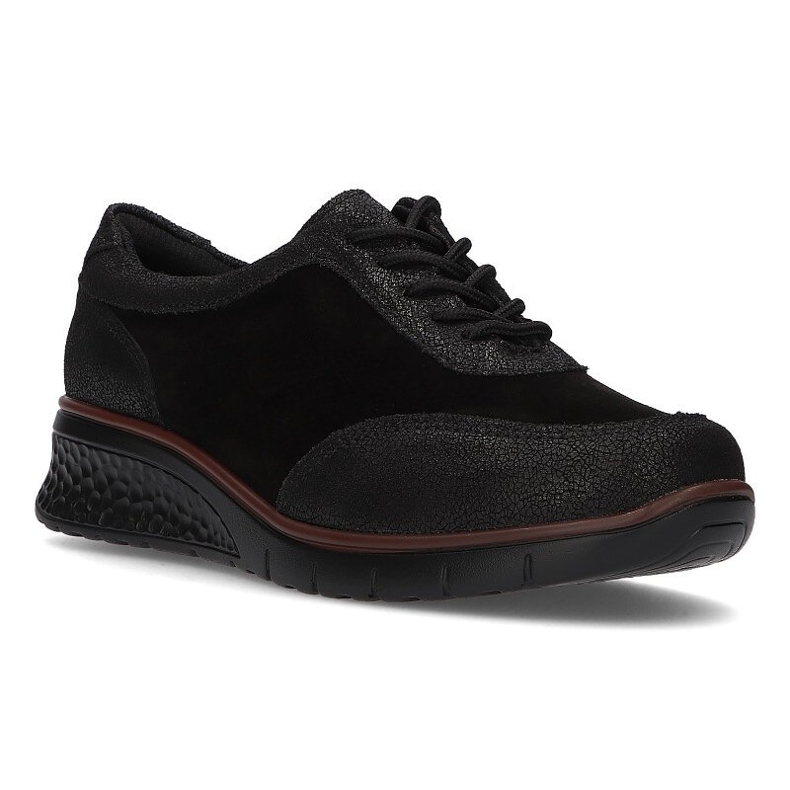 Zapatos de cuero Filippo DP1509/20 Bk negro 1