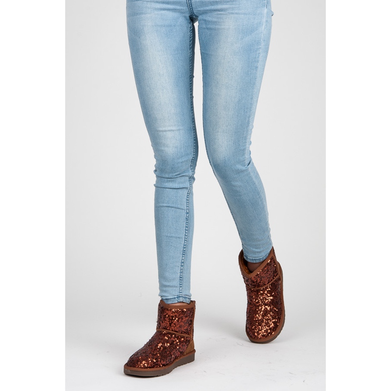 Torna Muklukes brillantes marrón 2