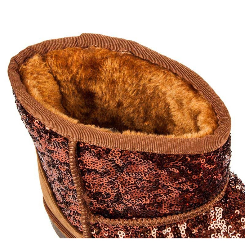 Torna Muklukes brillantes marrón 1