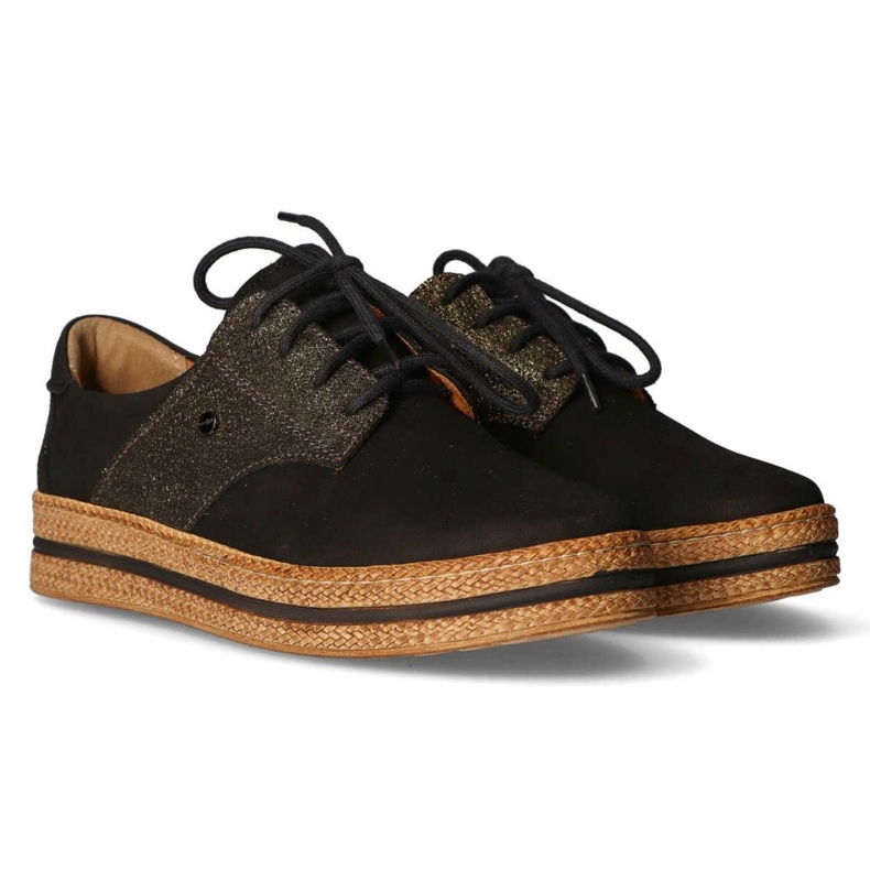 Zapatos de piel Filippo 10123 negro 1