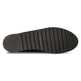 Mocasines Filippo 10065 negro + brillo plata 5