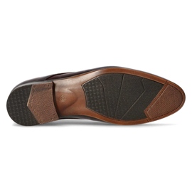 Zapatos Filippo 1327 burdeos K-62 rojo 5
