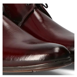 Zapatos Filippo 1327 burdeos K-62 rojo 8