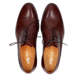 Zapatos Filippo 1406 marrón K-56 3