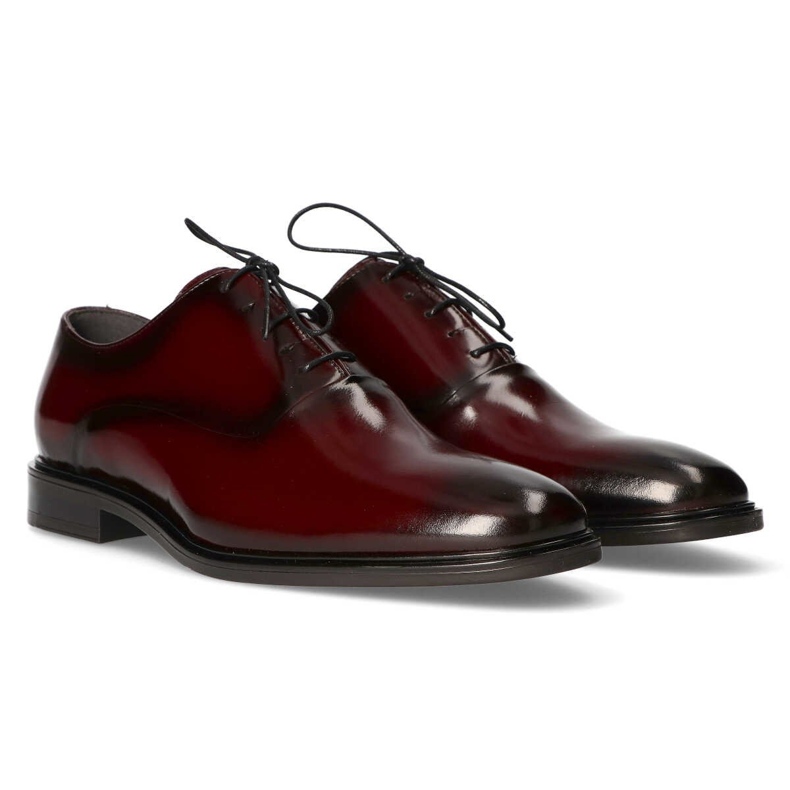 Zapatos Filippo 1446G burdeos K-62 rojo 2